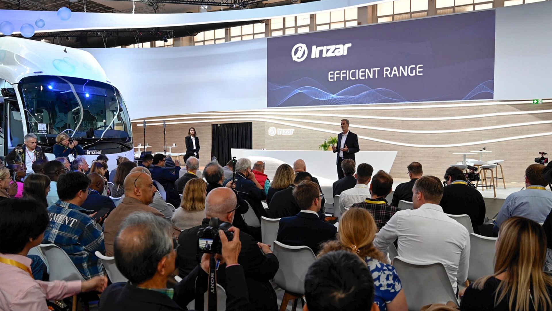 Irizar bei der Busworld