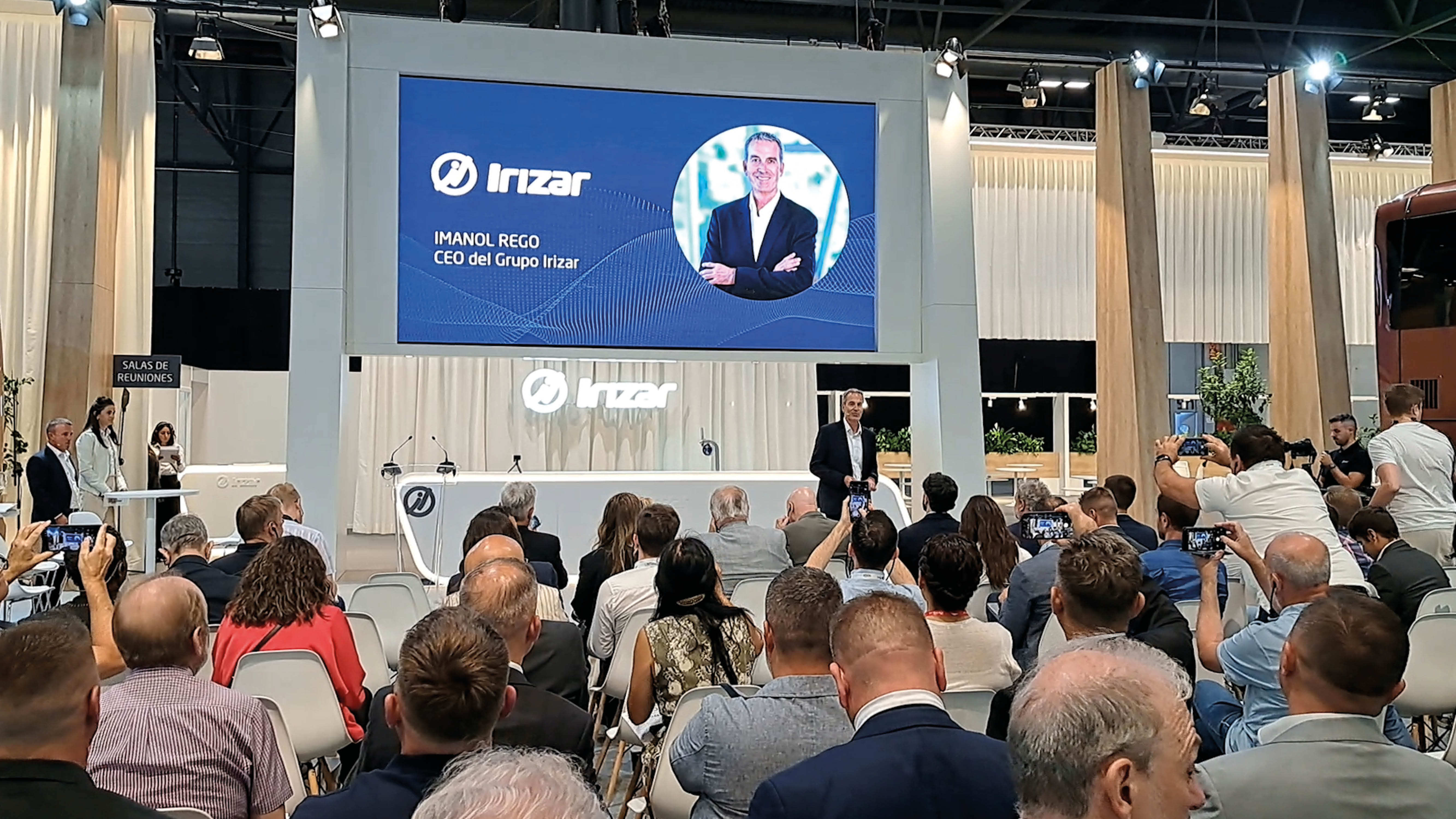Irizar present at FIAA