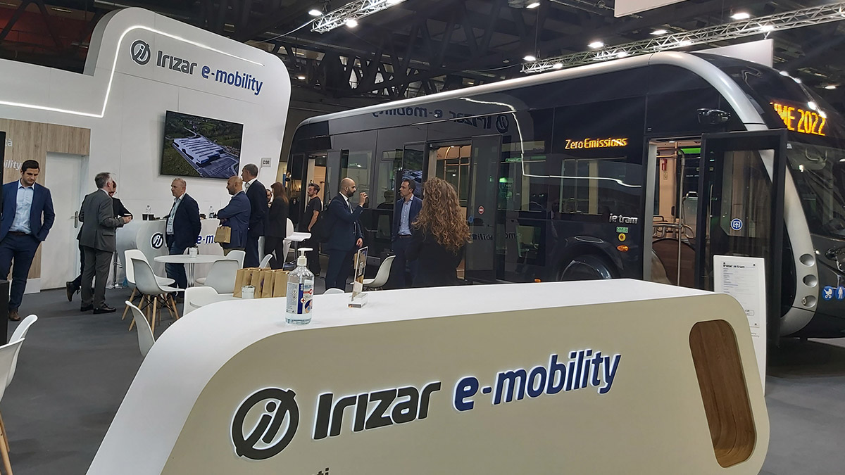 Irizar e-mobility presente en la feria Next Mobility Exhibition de Milán