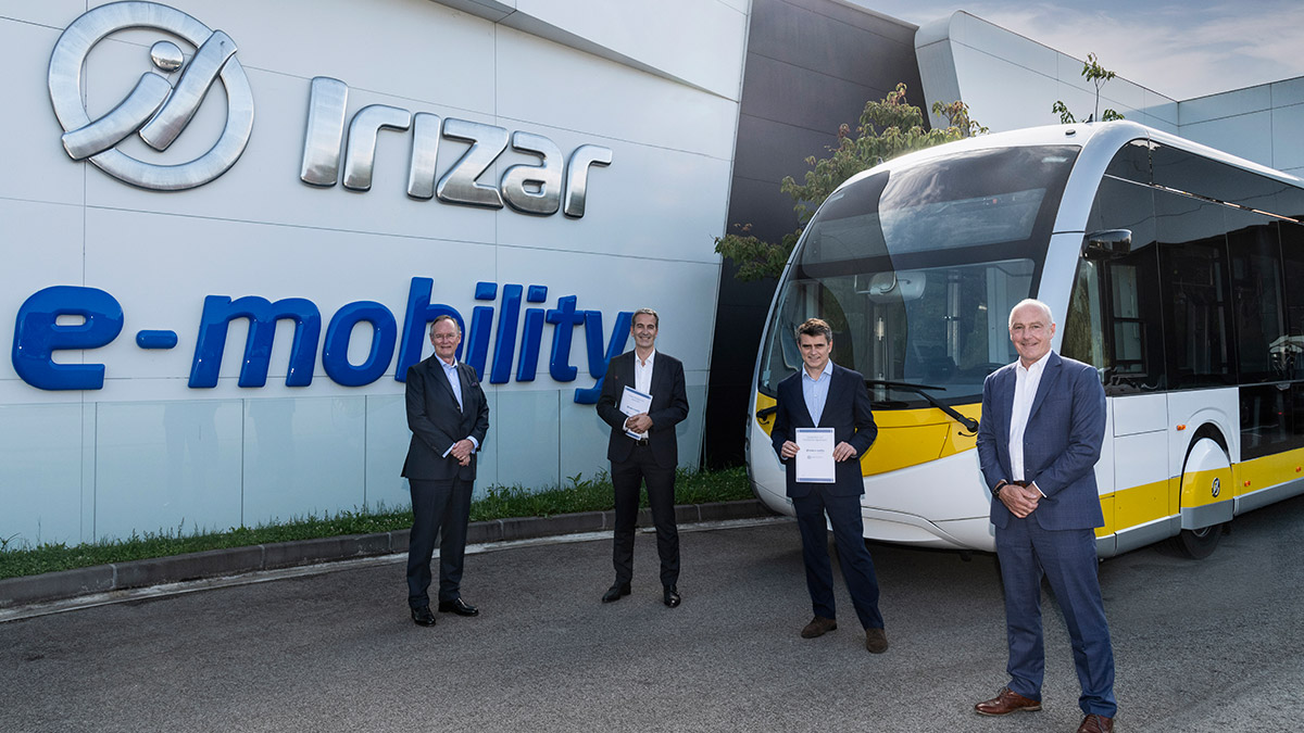 Irizar e-mobility et Jebsen & Jessen Hamburg Group ont renouvelé leur accord de distribution