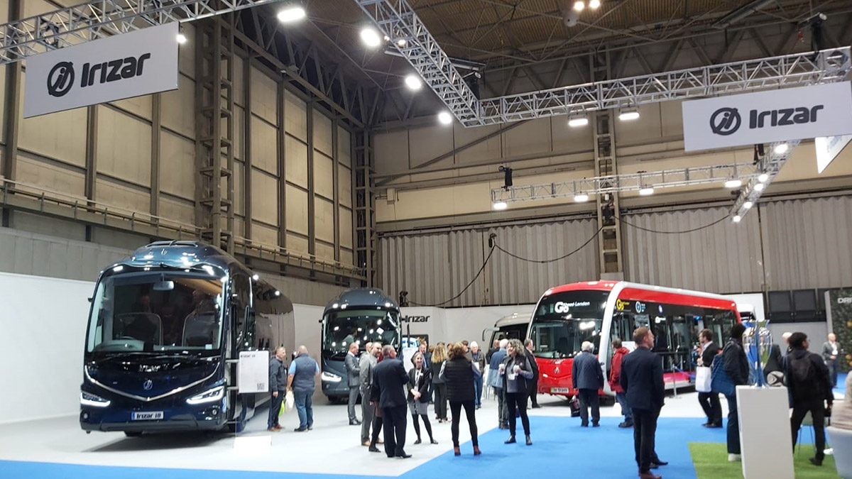 Irizar e-mobility presents the Irizar ie tram at Euro Bus Expo, from November 1 to 3