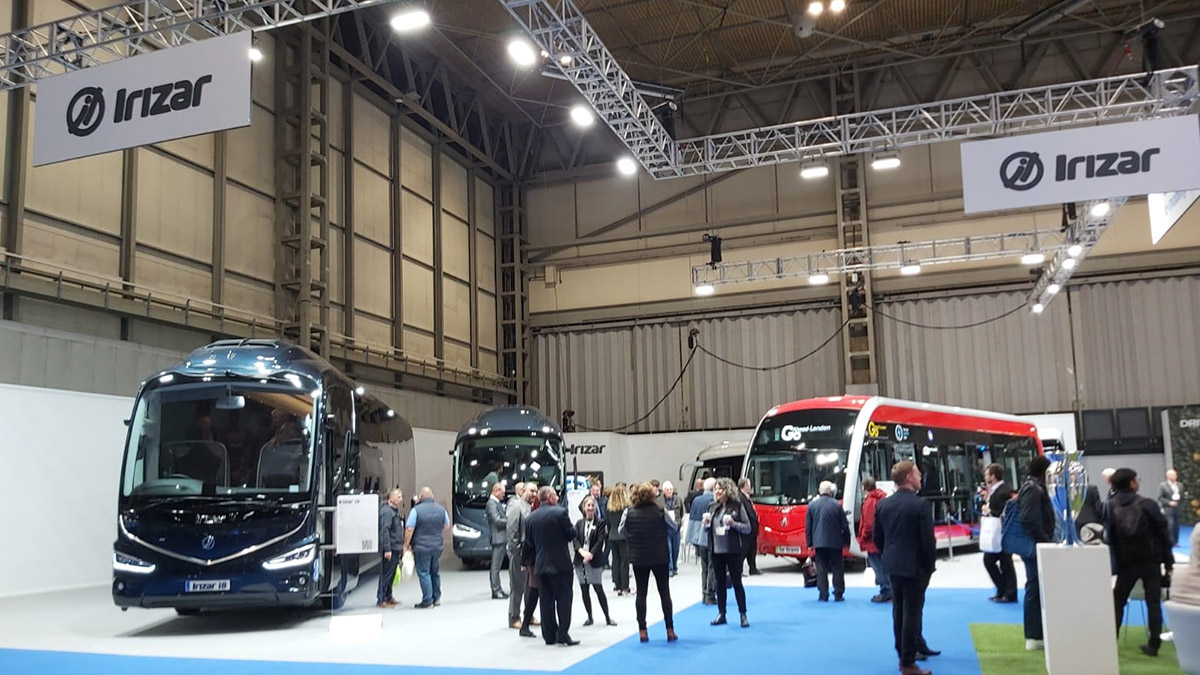 Irizar e-mobilityk Irizar ie trama aurkeztu du Euro Bus Expo azokan, azaroaren 1etik 3ra