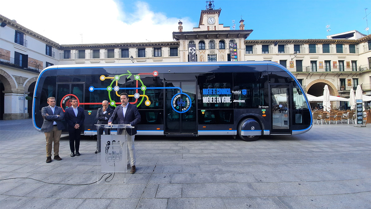 Tudela apuesta por los autobuses eléctricos de Irizar e-mobility