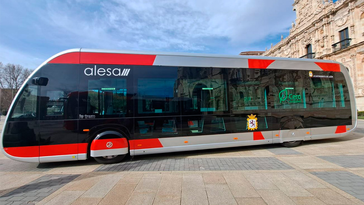Neue Elektrobusse von Irizar e-mobility für León!