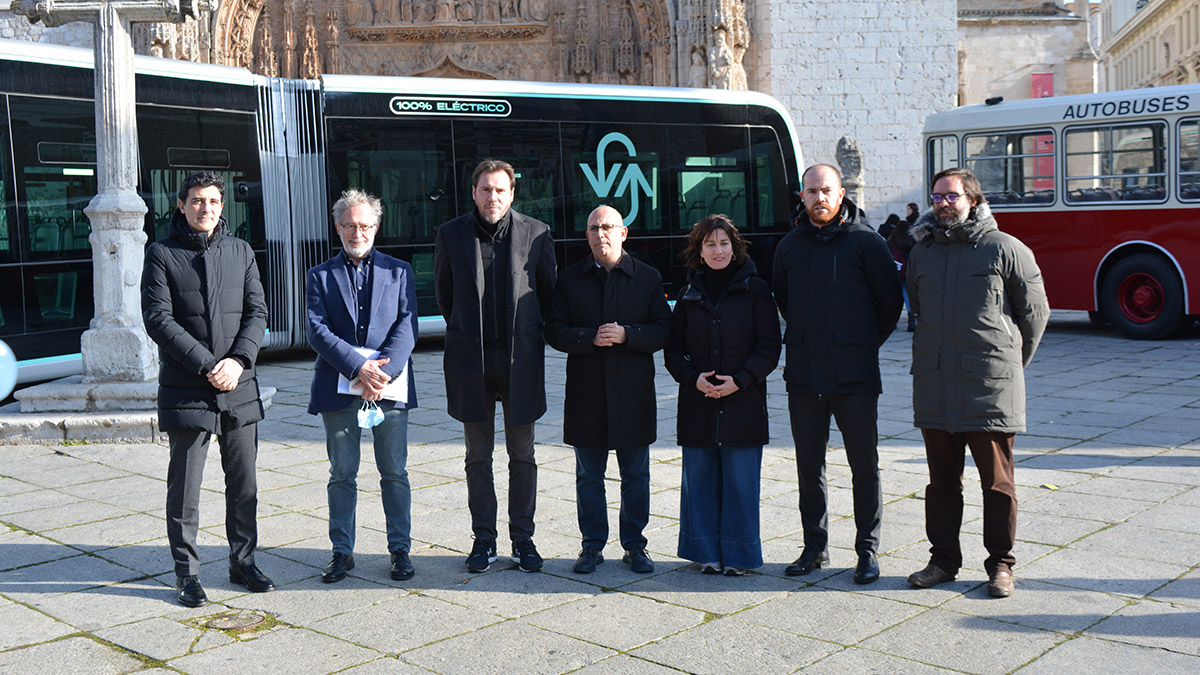 Nous avons eu le plaisir d'assister à la présentation des nouveaux bus AUVASA à Valladolid