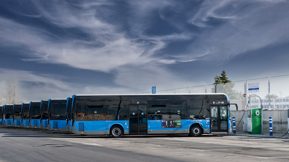 New order for 90 electric Irizar buses for EMT of Madrid