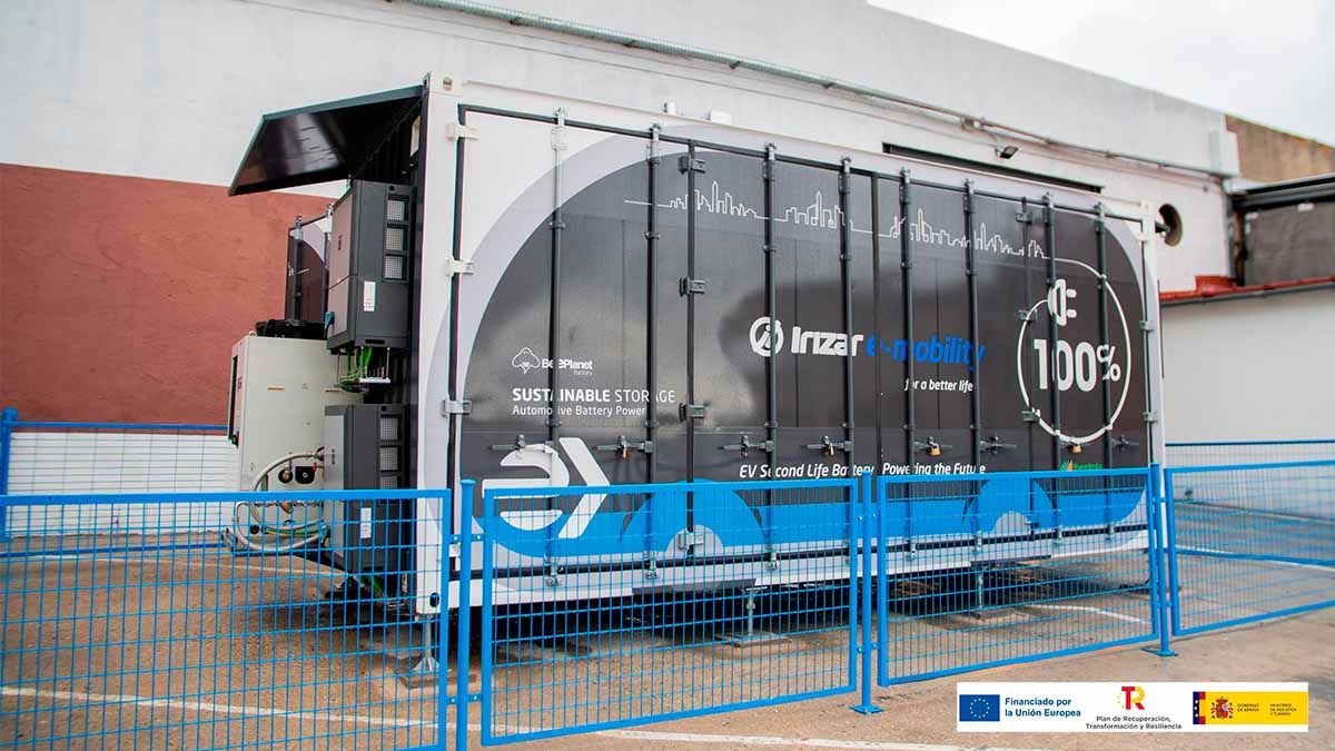 Irizar e-mobility desarrolla un proyecto de segunda vida de baterías eléctricas junto con EMT Madrid e Iberdrola