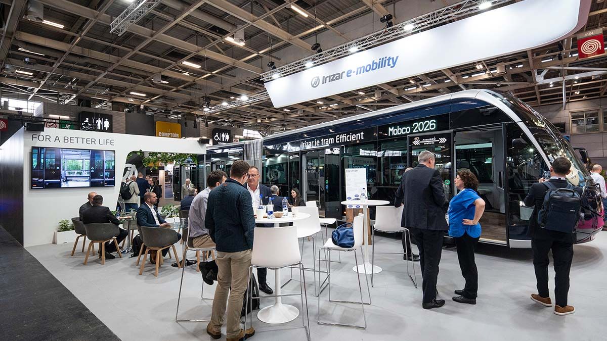Irizar e-mobility presenta el nuevo Irizar ie tram Efficient en París