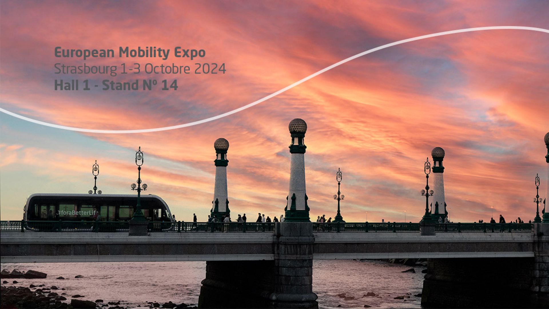 ¡Te esperamos en European Mobility Expo en Estrasburgo!