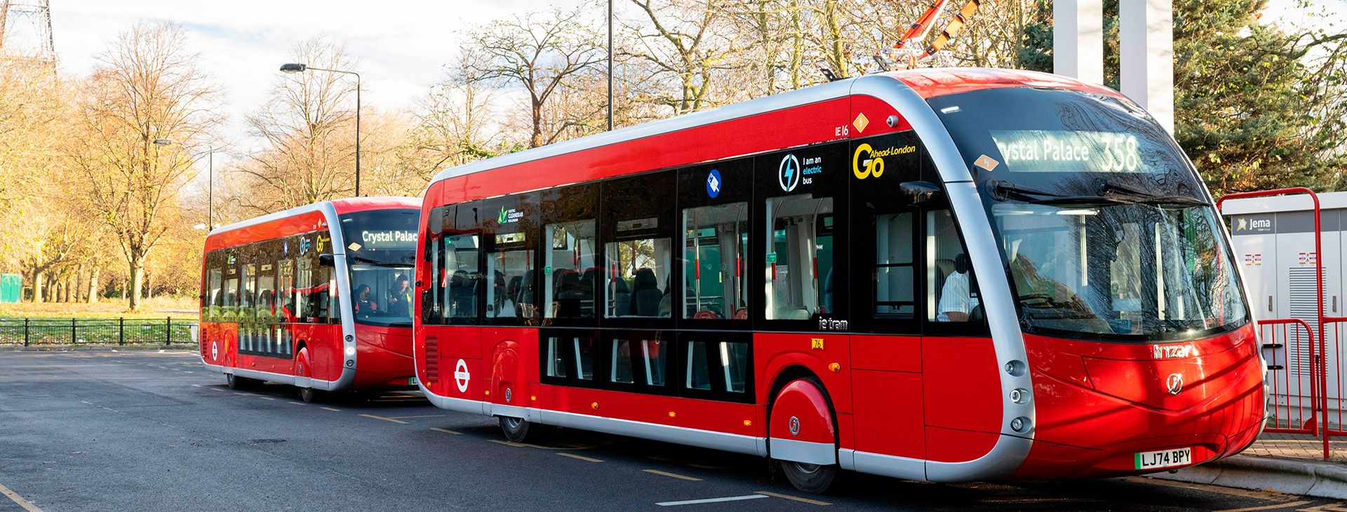 The Irizar ie trams in London