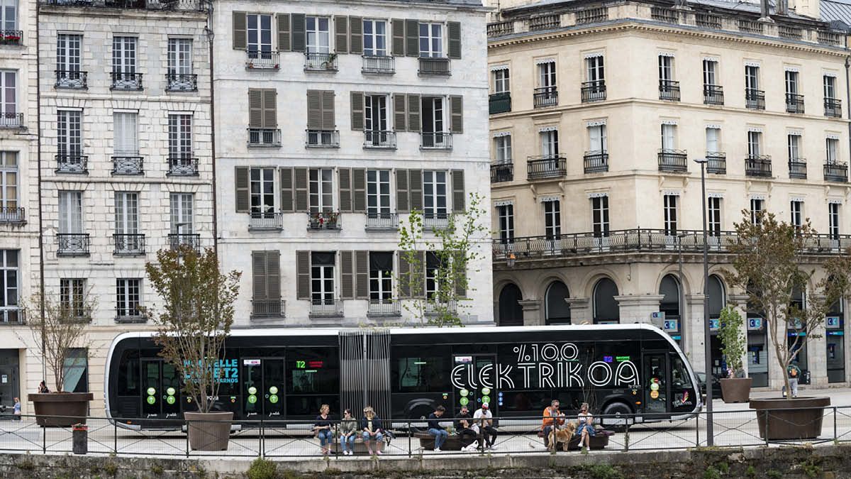 La Communauté d’agglomération Pays Basque choisit à nouveau les Tram’bus électriques d'Irizar e-mobility