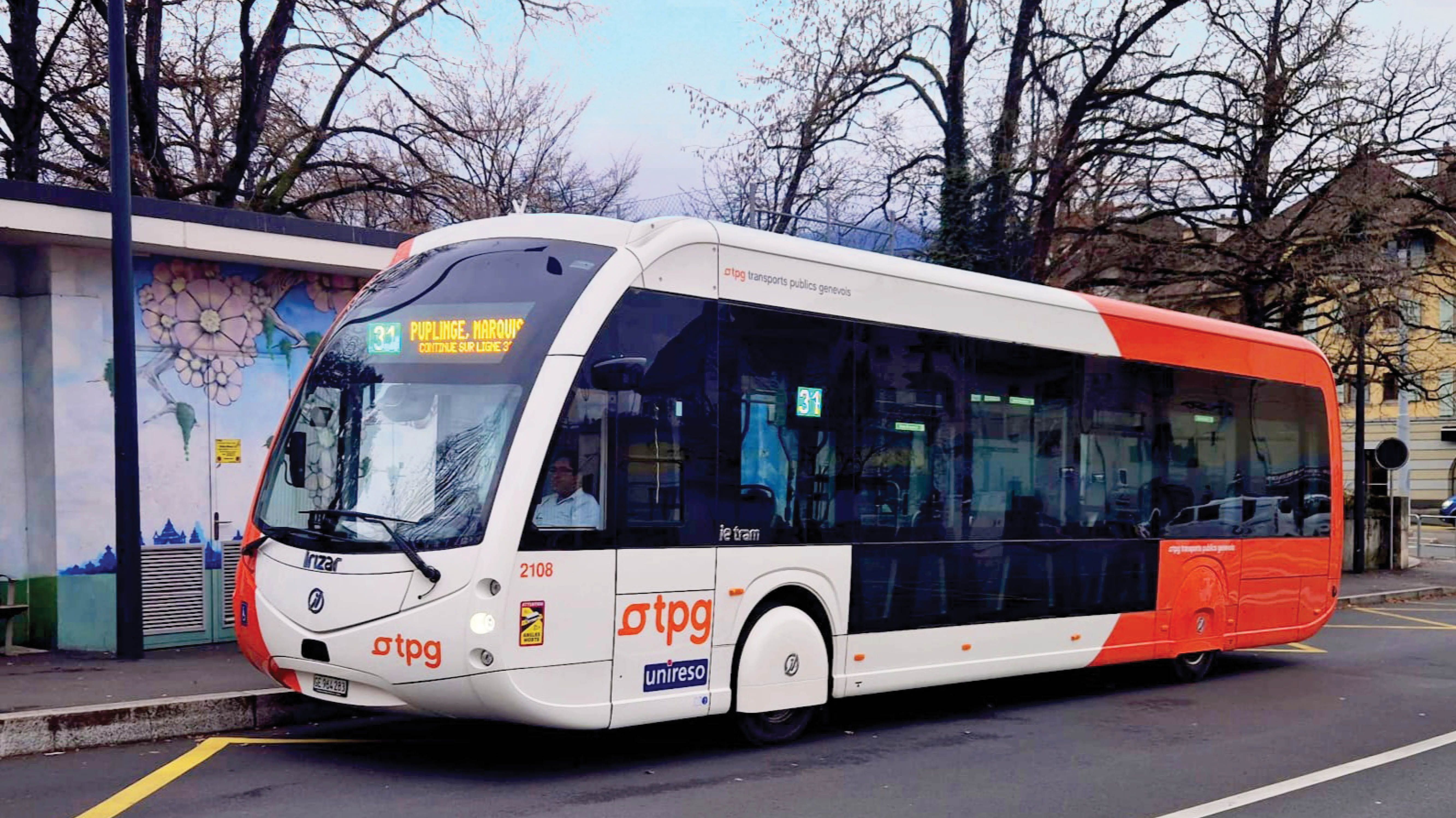 Los nuevos autobuses eléctricos de Irizar e-mobility circularán próximamente por Ginebra